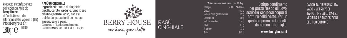 Ragù di Cinghiale - immagine 2