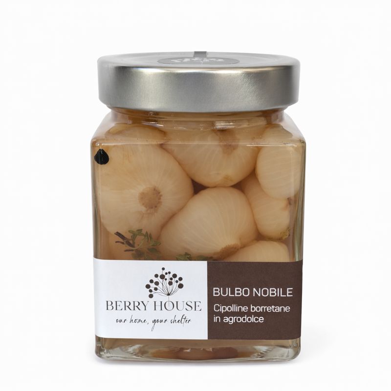 BULBO NOBILE Cipolle borettane in agrodolce